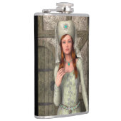 Mittelalterliche Dame Flachmann (Rechts)