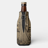 Mittelalterliche Dame Flaschenkühler (Flasche Rückseite)