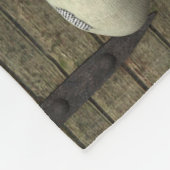 Mittelalterliche Dame Fleecedecke (Ecke)