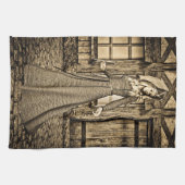 Mittelalterliche Dame Handtuch (Horizontal)