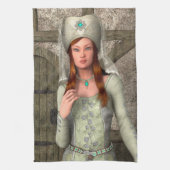 Mittelalterliche Dame Handtuch (Vertikal)