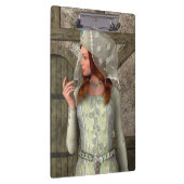 Mittelalterliche Dame Klemmbrett (Rechts)