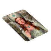 Mittelalterliche Dame Magnet (Rechte Seite)