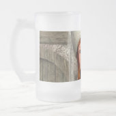 Mittelalterliche Dame Mattglas Bierglas (Links)
