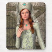 Mittelalterliche Dame Mousepad (Vorne)