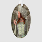 Mittelalterliche Dame Ornament (Vorderseite)