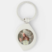 Mittelalterliche Dame Schlüsselanhänger (Vorderseite)