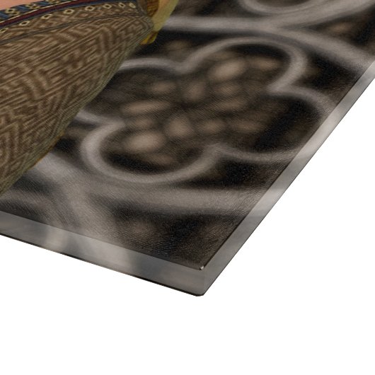 Mittelalterliche Dame Schneidebrett (Ecke)