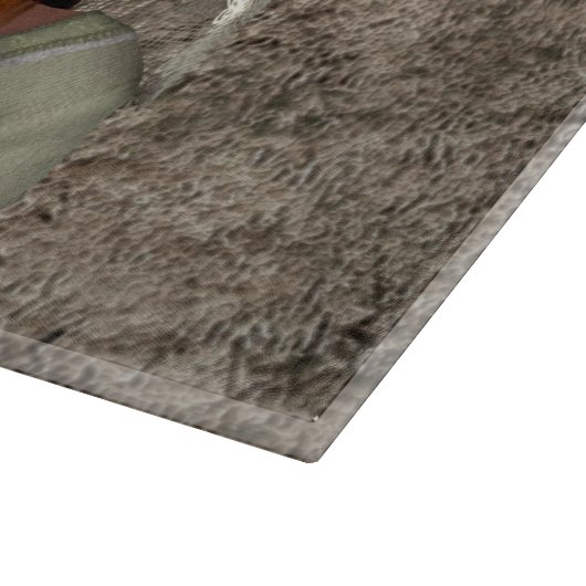 Mittelalterliche Dame Schneidebrett (Ecke)