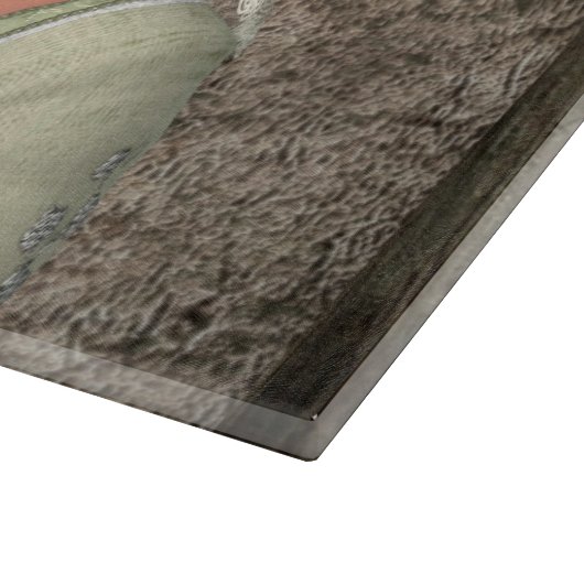 Mittelalterliche Dame Schneidebrett (Ecke)