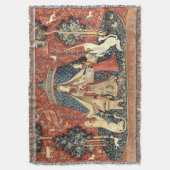 Mittelalterliche Dame und Einhorn (1484 - 1500) Decke (Vorderseite Vertikal)