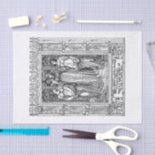 Mittelalterliche Damen Seidenpapier (Handwerk)