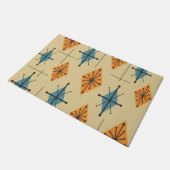 Mittelalterliche Diamanten für moderne Sternexplos Fußmatte (Schrägansicht)