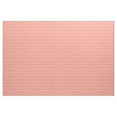 Mittelalterliche Diamanten - Korallenrosa und Weiß Stoff (Fat Quarter (45,7 x 55,9 cm))