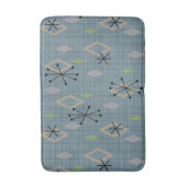 Mittelalterliche Diamanten Slate Gray Blue Badematte (Vorderseite Vertikal)