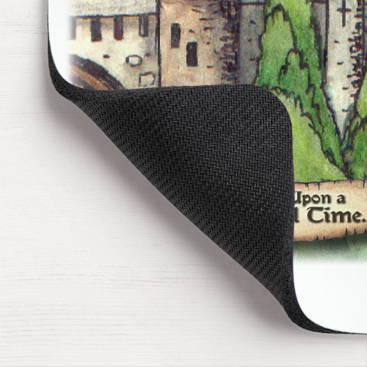 Mittelalterliche Dorf-Malerei Mousepad (Ecke)