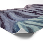 Mittelalterliche Drachenjunge Babydusche Willkomme Poster (Ecke)