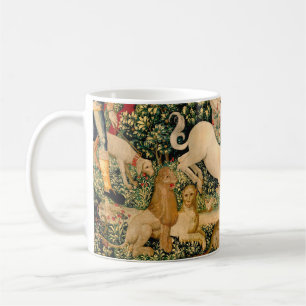 Mittelalterliche Einhorn-Tapeten Druck: Met Cloist Kaffeetasse
