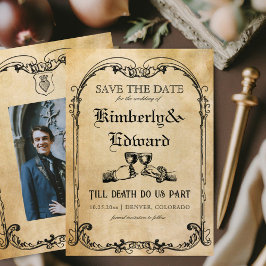Mittelalterliche Fantasie Mittelalter Gravur Save The Date