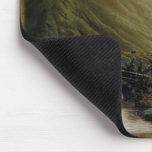 Mittelalterliche Fantasy Mouse Pad Mousepad (Ecke)