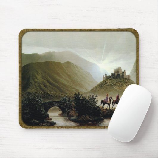 Mittelalterliche Fantasy Mouse Pad Mousepad (Mit Mouse)