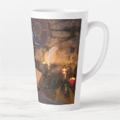 Mittelalterliche Fantasy-Zauberer-Studie Milchtasse (Rechts)