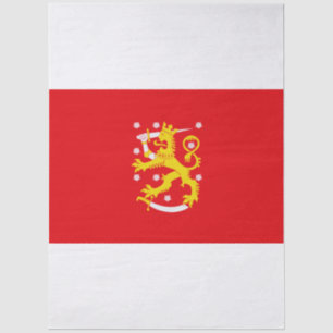 Mittelalterliche Flagge Finnlands Seidenpapier