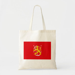 Mittelalterliche Flagge Finnlands Tragetasche