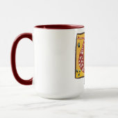 mittelalterliche florale Tasse Letter W Monogramm (Links)