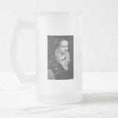 Mittelalterliche Frau Mattglas Bierglas (Links)