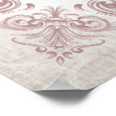 Mittelalterliche Frauen Begrüßungszeichen Poster (Ecke)