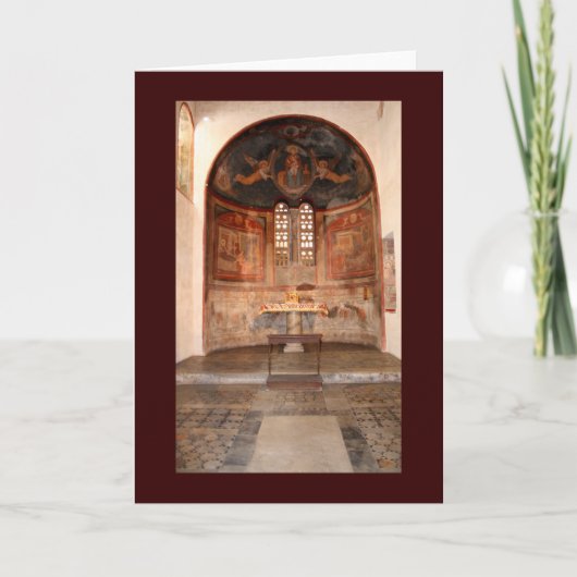 Mittelalterliche Freskos Karte (Vorderseite)