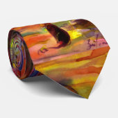 Mittelalterliche Gasse bei Nacht in Florenz Krawatte (Gerollt)