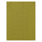 Mittelalterliche Gelbe Lilien Romanesque Muster Ta Tischdecke (Vorderseite)