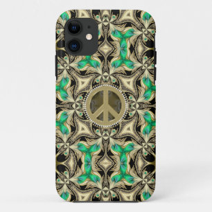 Mittelalterliche Geometrie Steampunk Peace iPhone  Case-Mate iPhone Hülle