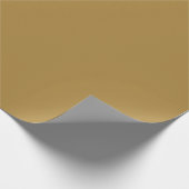 Mittelalterliche Gold-Solid-Farbe Geschenkpapier (Ecke)