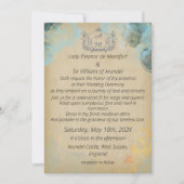 Mittelalterliche Goldmedaille Einladung (Vorderseite)