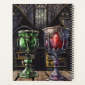 Mittelalterliche Gotische Grüne Goblet Burg Planer (Rückseite)