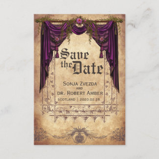 Mittelalterliche Hochzeit Das Datum der Einladung 