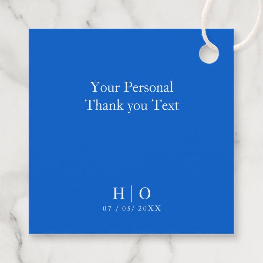 Mittelalterliche Hochzeit Geschenkanhänger (Rückseite)