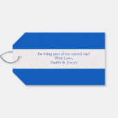 Mittelalterliche Hochzeit Geschenkanhänger (Rückseite Horizontal)