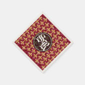 Mittelalterliche Hochzeit Napkins Serviette (Ecke)