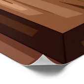 mittelalterliche Holztür Poster (Ecke)