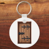 mittelalterliche Holztür Schlüsselanhänger (Vorderseite)