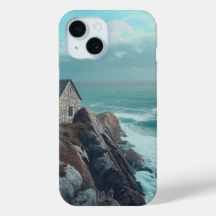 Mittelalterliche Hütte auf einer Klippe Case-Mate iPhone Hülle