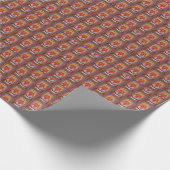 Mittelalterliche Ikone des heiligen Gregor des Gro Geschenkpapier (Ecke)