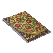 Mittelalterliche illuminierte Handschrift Rose Notizblock (Rechte Seite)
