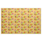 Mittelalterliche Illustrationen des modernen Retro Stoff (Yard (91,4 cm))