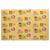 Mittelalterliche Illustrationen des modernen Retro Stoff (Fat Quarter (45,7 x 55,9 cm))