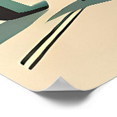 Mittelalterliche Innenraumgestaltung Wohnzimmer Su Poster (Ecke)